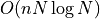 O(nN \log N)