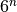 6^n